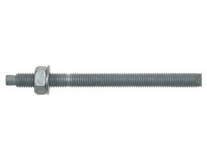 Galvanised Chemical Anchor Kit Stud Nut and Washer
